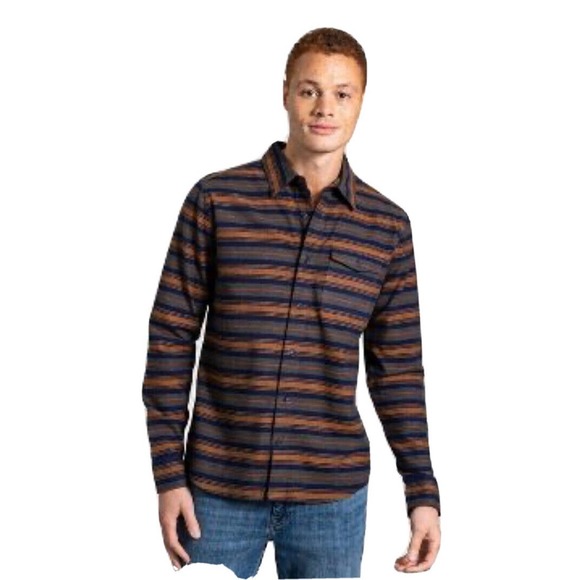 Impact Collection United By Blue‎ Men's Organic Flannel Button-Down Shirt Size S - Picture 1 of 4